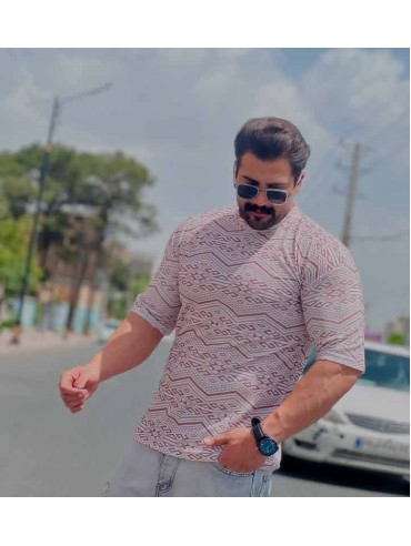 تیشرت سایز بزرگ تابستانی کد 3237